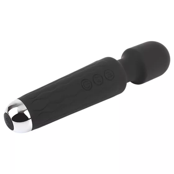 Hi-Basic Wacko Touch - akumulátorový mini masážní vibrátor (wand) (černý)