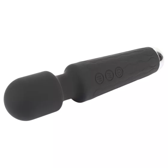 Hi-Basic Wacko Touch - akumulátorový mini masážní vibrátor (wand) (černý)
