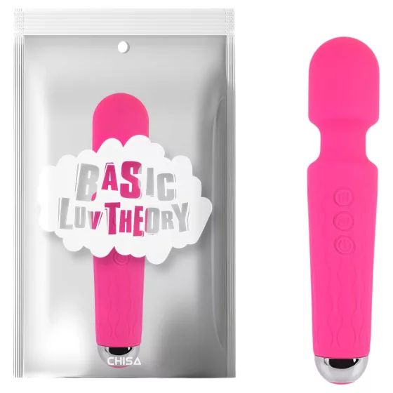 Hi-Basic Wacko Touch - akumulátorový mini masážní vibrátor (wand) (růžový)