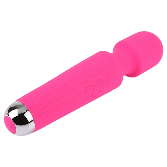 Hi-Basic Wacko Touch - akumulátorový mini masážní vibrátor (wand) (růžový)