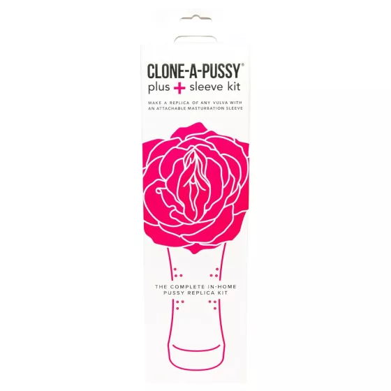 Clone-a-Pussy - sada na otisk a manžeta vagíny - růžová