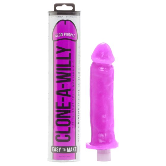 Clone-a-Willy - sada na odlitky penisu s vibrátorem (fialová)