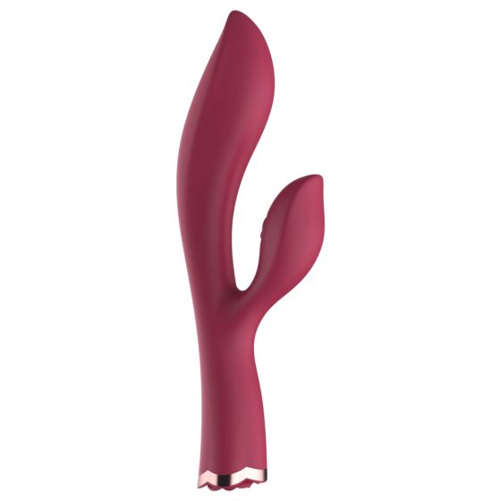 Raytech Rose - Dobíjecí, vodotěsný vibrátor s klaksonem (červený)