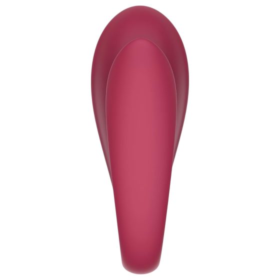 Raytech Rose - akumulátorový, vodotěsný párový vibrátor (červený)