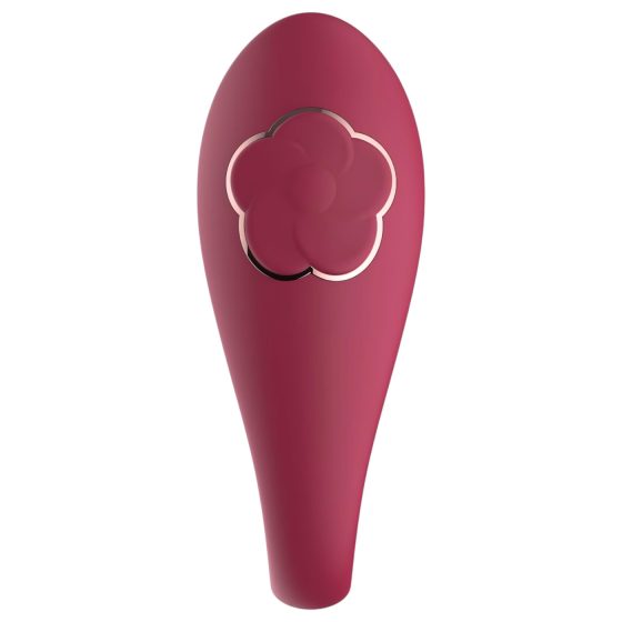 Raytech Rose - akumulátorový, vodotěsný párový vibrátor (červený)