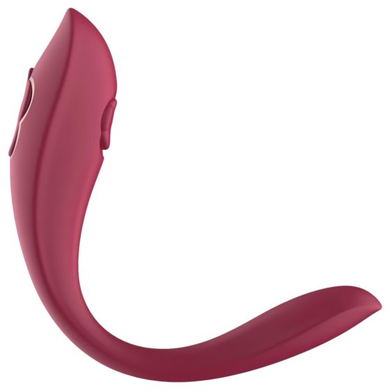 Raytech Rose - akumulátorový, vodotěsný párový vibrátor (červený)