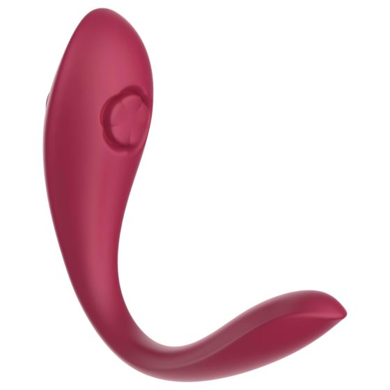 Raytech Rose - akumulátorový, vodotěsný párový vibrátor (červený)