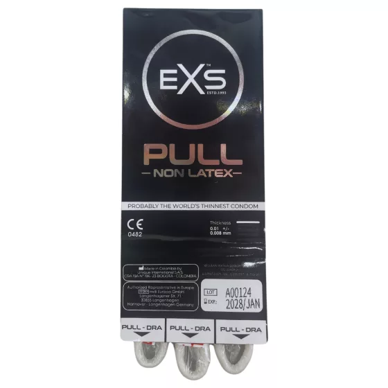 EXS - kondom bez latexu - 3 ks
