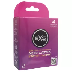 EXS Internal Condom - latexový dámský kondom (4 ks)