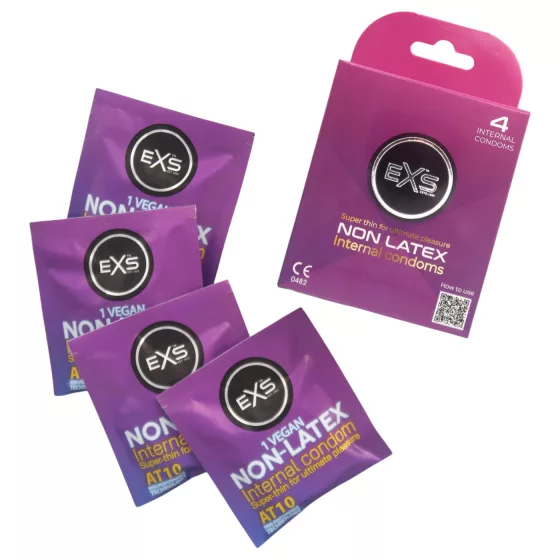 EXS Internal Condom - latexový dámský kondom (4 ks)