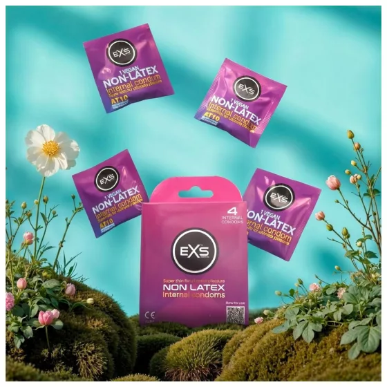 EXS Internal Condom - latexový dámský kondom (4 ks)