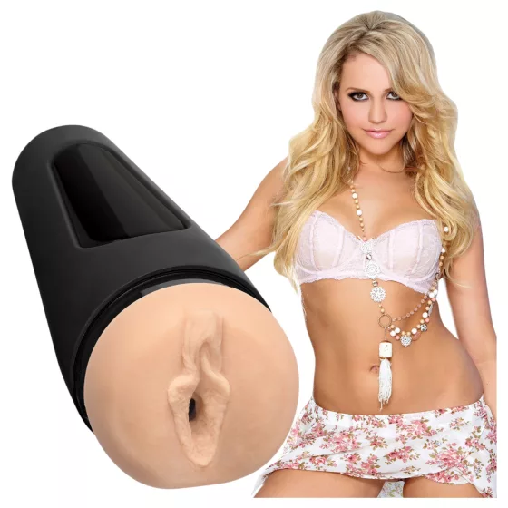Doc Johnson Main Squeeze Mia Malkova - realistická umělá vagína masturbátor (tělová barva)