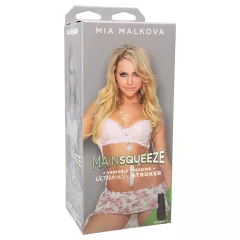   Doc Johnson Main Squeeze Mia Malkova - realistická umělá vagína masturbátor (tělová barva)