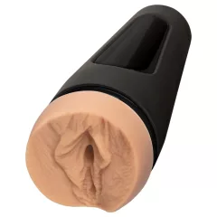   Doc Johnson Main Squeeze Natasha Nice - realistická umělá vagína masturbátor (tělová barva)