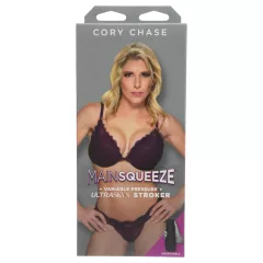   Doc Johnson Main Squeeze Cory Chase - realistická umělá vagína masturbátor (tělová barva)