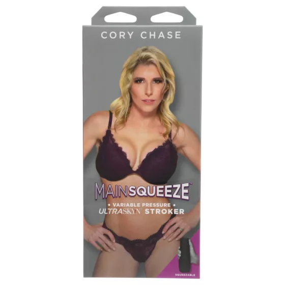 Doc Johnson Main Squeeze Cory Chase - realistická umělá vagína masturbátor (tělová barva)