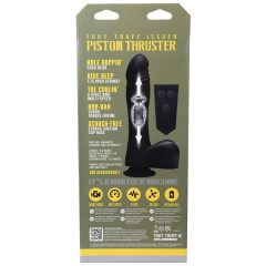   Doc Johnson Mini F-Machine Piston - rádiový pístový vibrátor (černý)