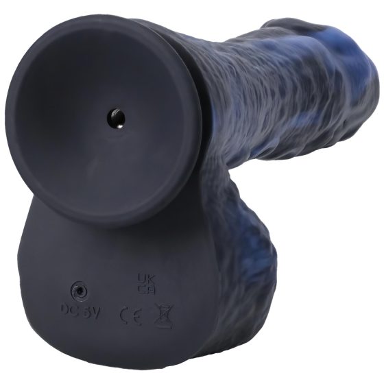 Doc Johnson Mini F-Machine Tendril - rádiový pulzující vibrátor (modrý)