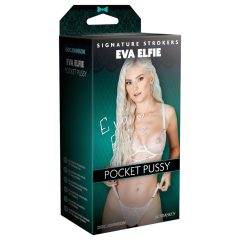  Doc Johnson Eva Elfie - realistická umělá vagína Ultraskyn (přírodní)