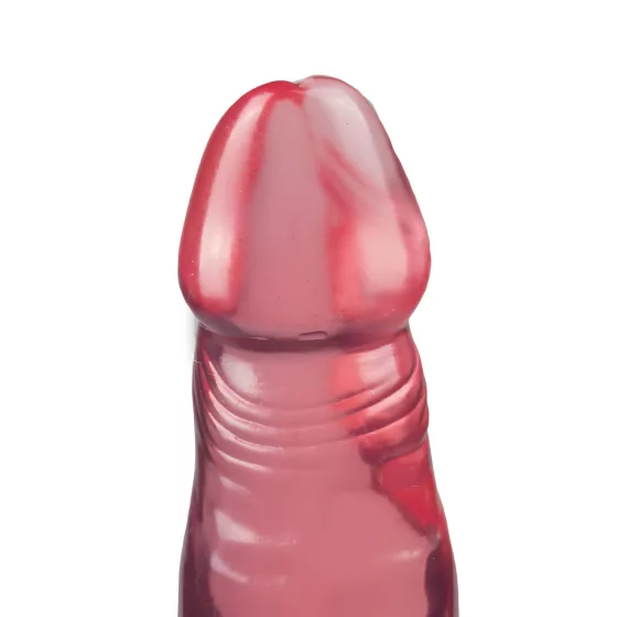 Crystal Jellies - anální dildo s přísavkou (růžové)