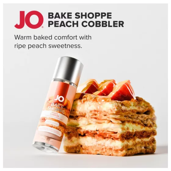 System JO Bake Shoppe - aromatický lubrikační gel, broskvový koláč (60 ml)