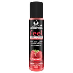 LuxuriA Feel Strawberry - vodní lubrikant - jahoda (60 ml)