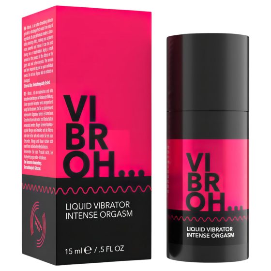Vibroh - tekutý vibrátor - stimulující gel - 15 ml