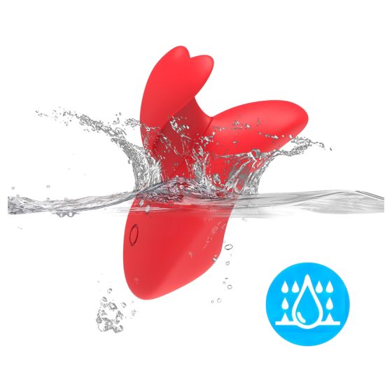 Bestoy - nabíjecí vibrační návlek na prst - červený