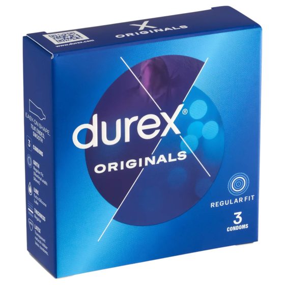 Durex Originals - kondomy - 3 ks