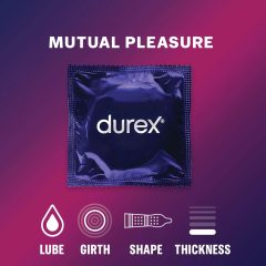Durex Mutual Pleasure - kondom (3 ks)