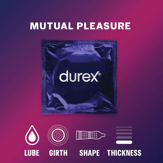 Durex Mutual Pleasure - kondom (3 ks)