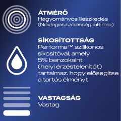 Durex Mutual Pleasure - kondom (3 ks)