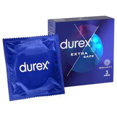 Durex Extra Safe - kondomy extra bezpečné - 3 ks