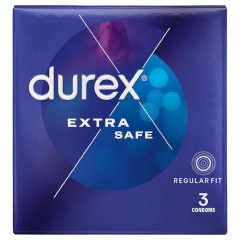 Durex Extra Safe - kondomy extra bezpečné - 3 ks