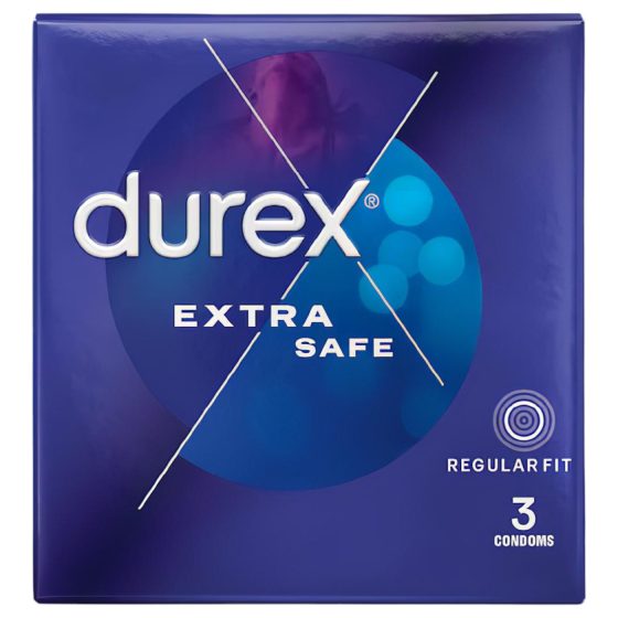 Durex Extra Safe - kondomy extra bezpečné - 3 ks