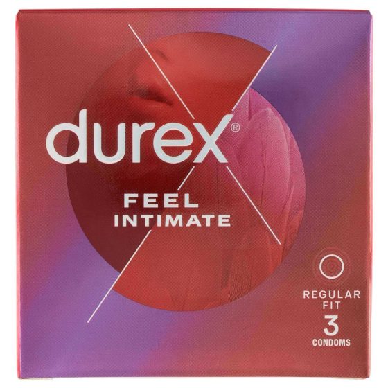 Durex Feel Intimate - tenký kondom - 3 kusy