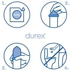 Durex - extra bezpečný kondom - 12 ks
