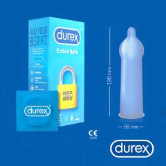Durex extra bezpečný - spolehlivý kondom (12 ks)