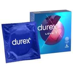 Durex Love - kondomy Close Fit - těsný střih - 4 ks