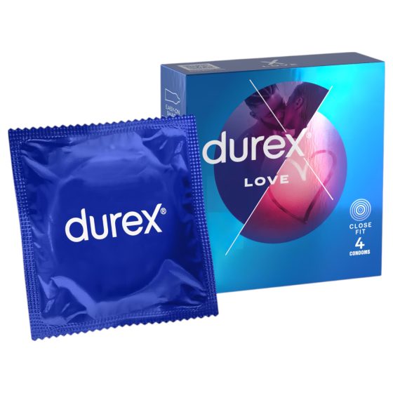 Durex kondom Love - Snadné nasazení (4 ks)