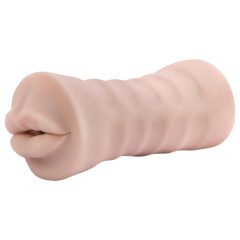   Enlust Nicole – vibrační ústa s AI obrázky (přírodní)