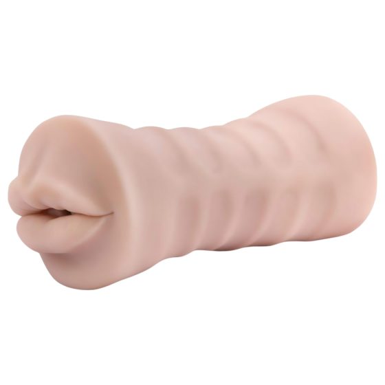 Enlust Nicole – vibrační ústa s AI obrázky (přírodní)