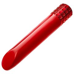   Oh My Gem - nabíjecí vibrátor ve tvaru rtěnky (červený)