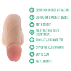   Blush UrSelf Affirm - realistický umělý penis (tělová barva) - 13 cm