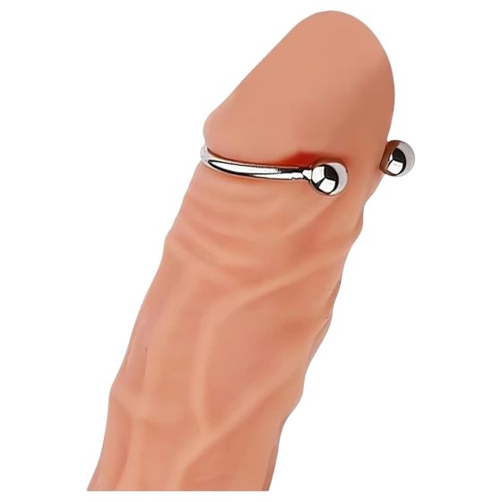 Nerezový kovový kroužek na penis - oddálení ejakulace (28 mm)