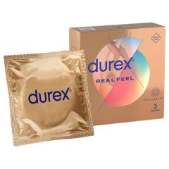 Durex Real Feel - latexový kondom bez latexu (3 ks)