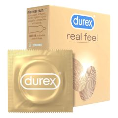 Durex Real Feel - latexový kondom bez latexu (3 ks)