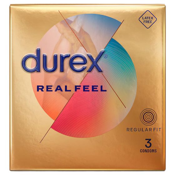 Durex Real Feel - latexový kondom bez latexu (3 ks)