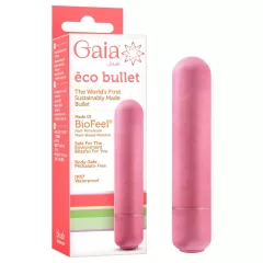   Gaia - vibrátor střední velikosti - ekologický - korálová