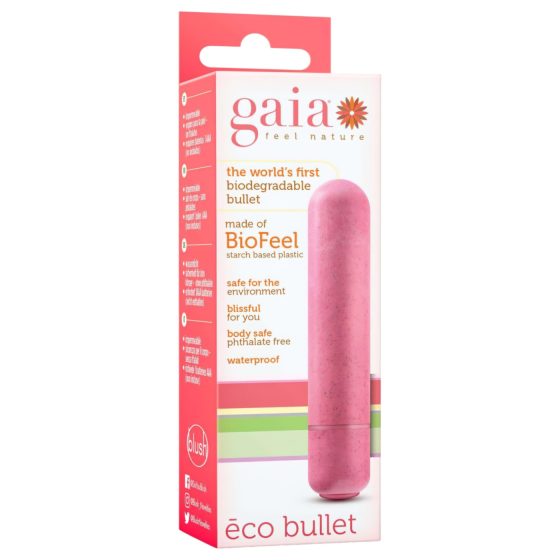 Gaia Eco M - ekologický tyčový vibrátor (korálový) - střední